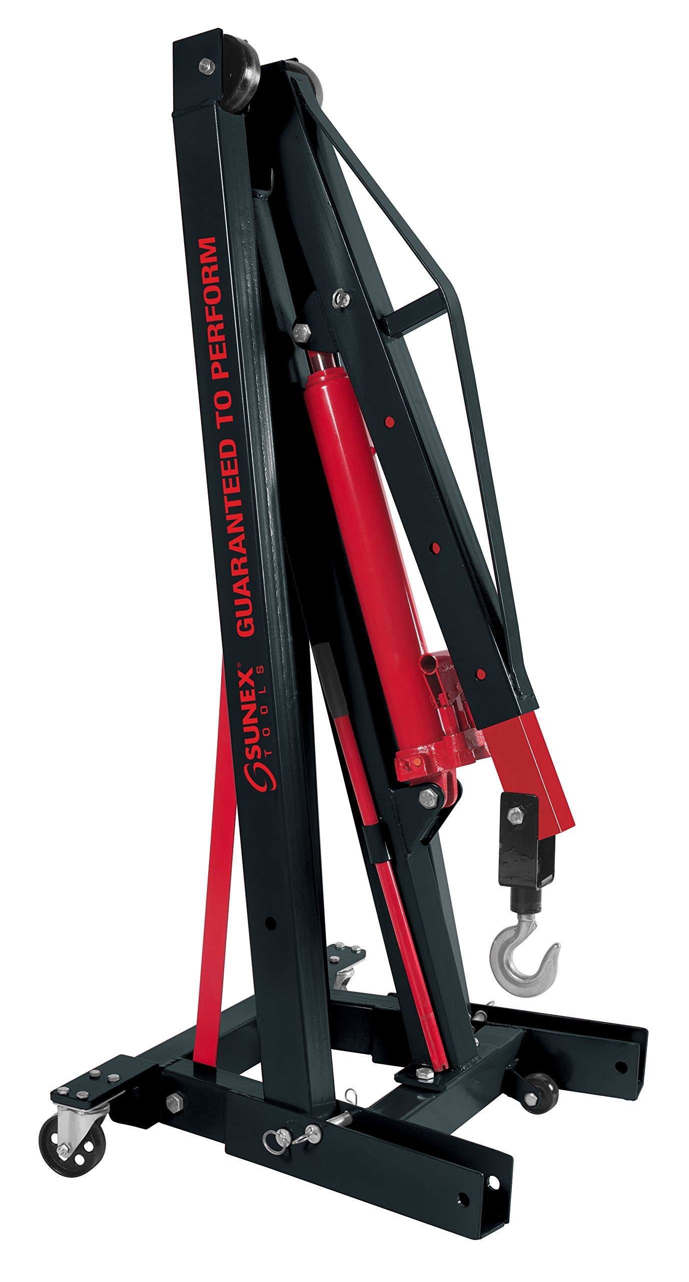 SUNEX TOOLS 5222 2-Ton Folding Engine Crane with Dual Pump Pistons