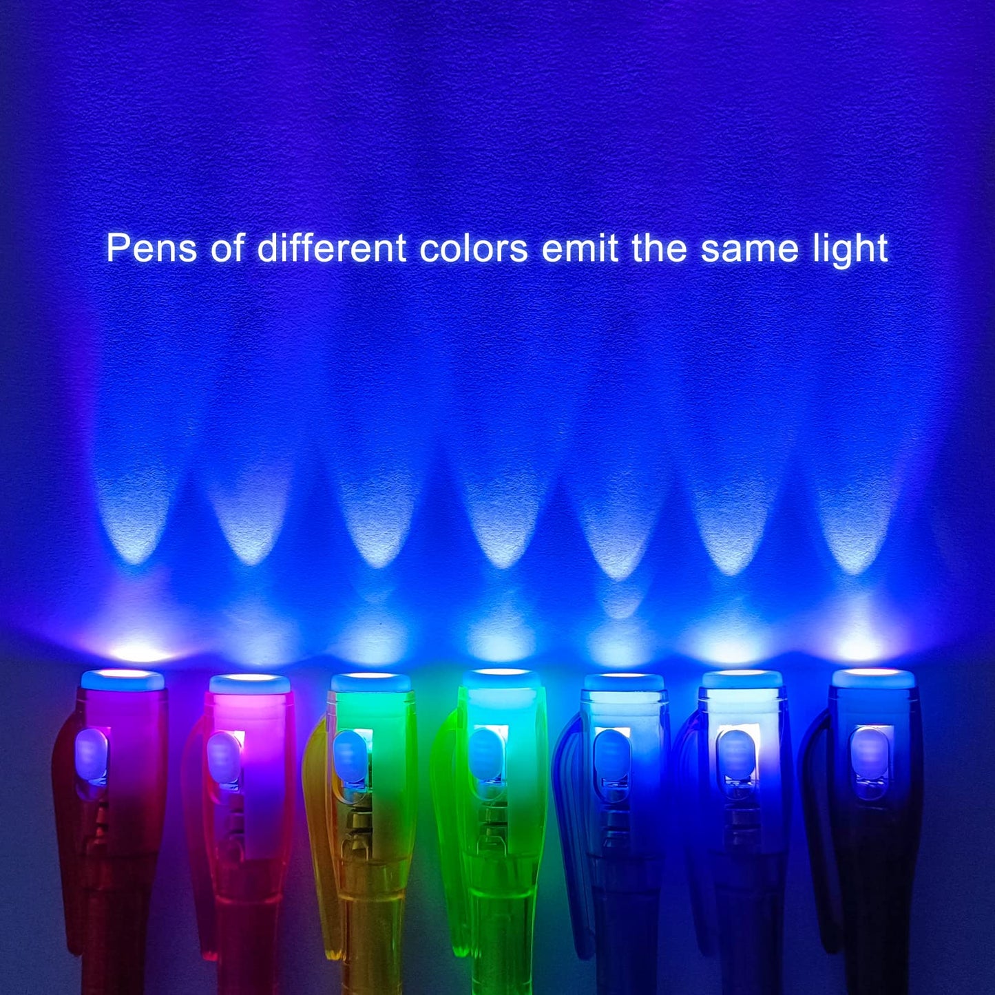 EODVICS 28 Pack Upgraded Invisible Ink Spy Pen with UV Light, Individually Wrapped Bulk Magic Marker for Secret Messages, Birthday Party Favors Classroom Prizes Toys Gifts for Kids Ages 3+