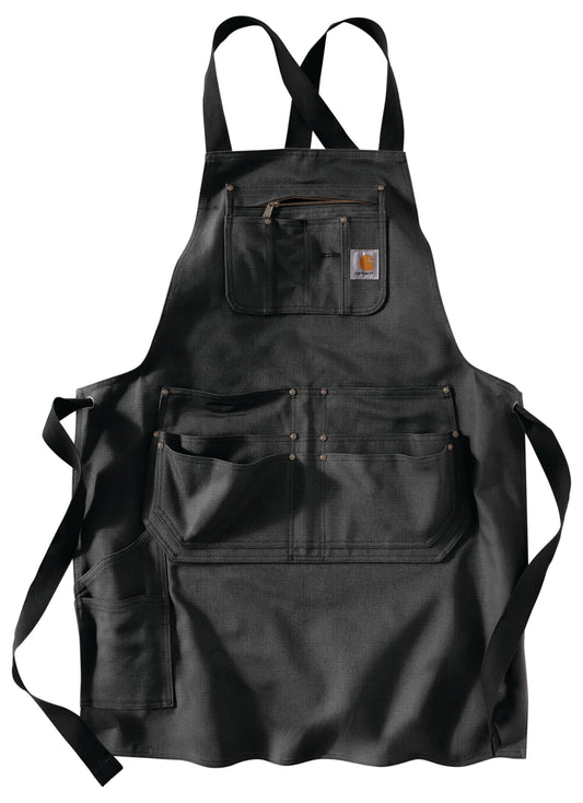 Carhartt Men's Firm Duck Apron, Black, One Size