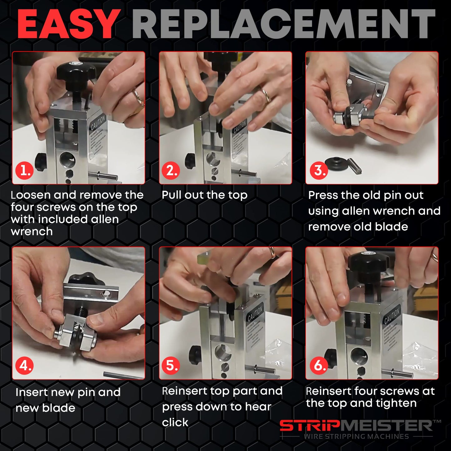 StripMeister Ultimate Wire Stripping Kit: E250 Machine & Feeder – Precision Stripping with Variable Speeds, Easy Scrap Metal Processing & Maintenance