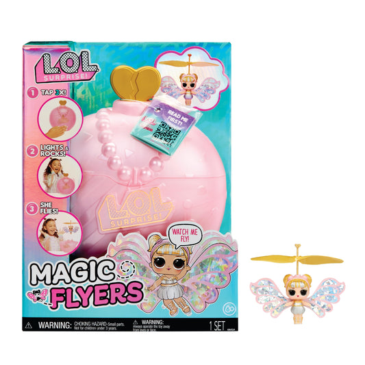 LOL Surprise Magic Flyers: Sky Starling- Hand Guided Flying Doll, Collectible Doll, Touch Bottle Unboxing, Great gift for Girls age 6+