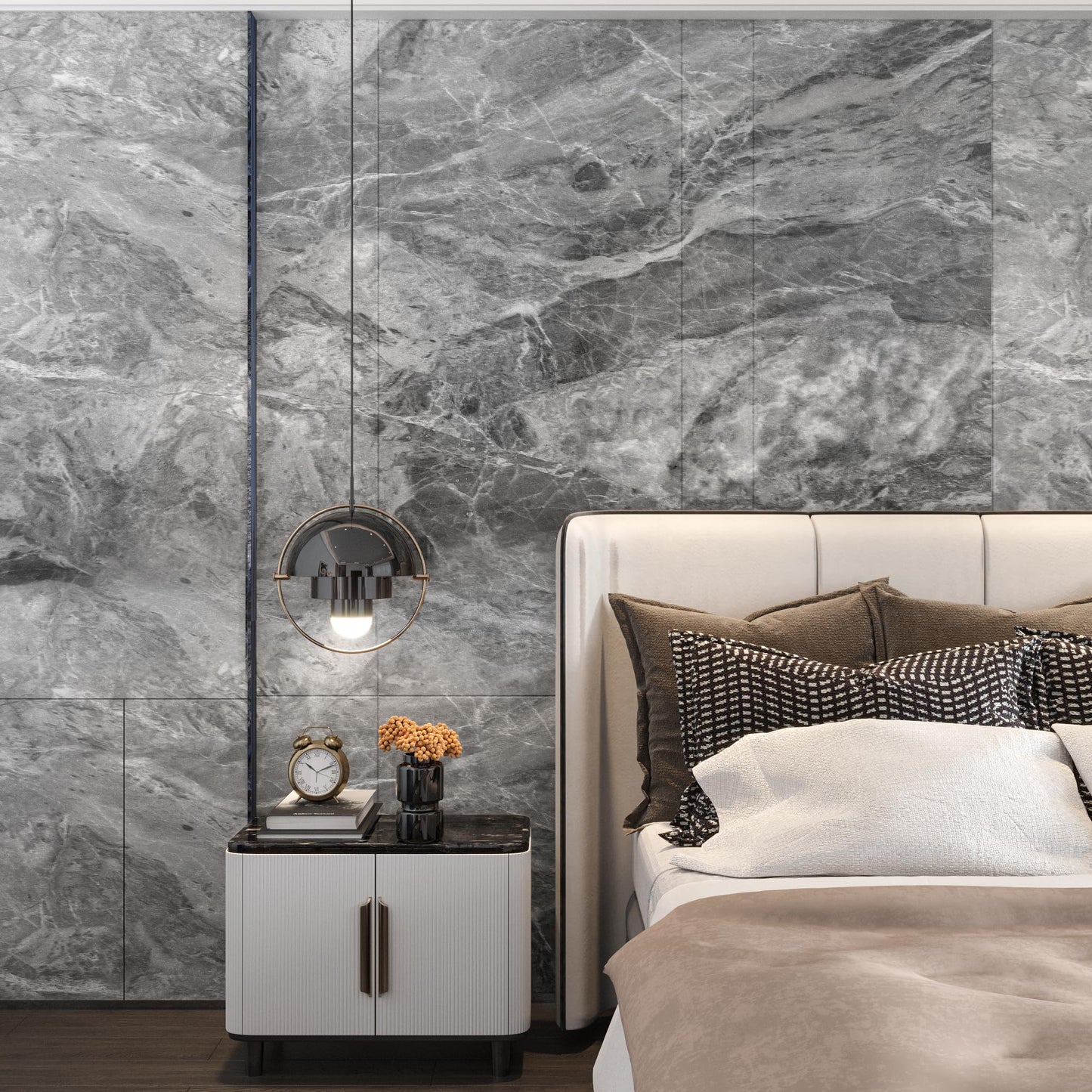 Gray Granite Wallpaper Peel Stick Matte Thick Marble Contact Paper for Countertop 16 x 354 inch Waterproof Oil Proof Self Adhesive Furniture Stickers Kitchen Counter Shelf Liner Wall Vinyl Decorative