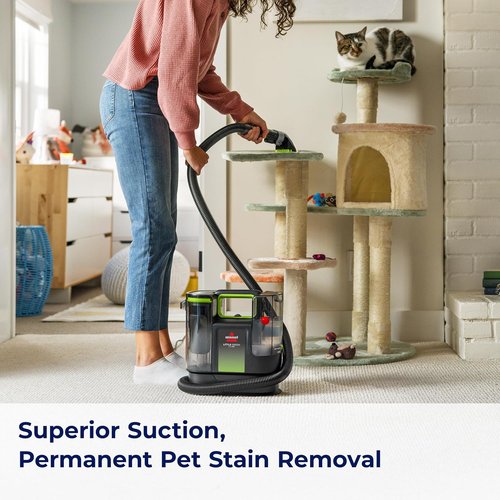 BISSELL® Little Green® Max Pet SmartMix Portable Carpet Cleaner - Deep Clean with Self-Cleaning Tool | 38572