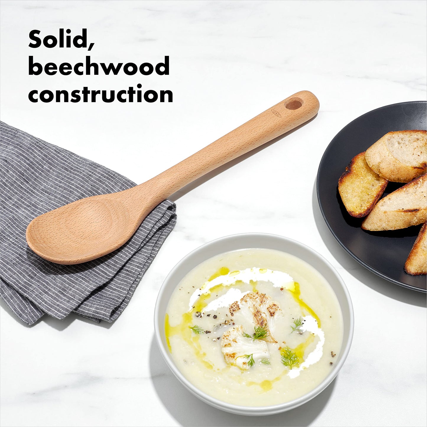 OXO Good Grips 3-Piece Wooden Spoon Set