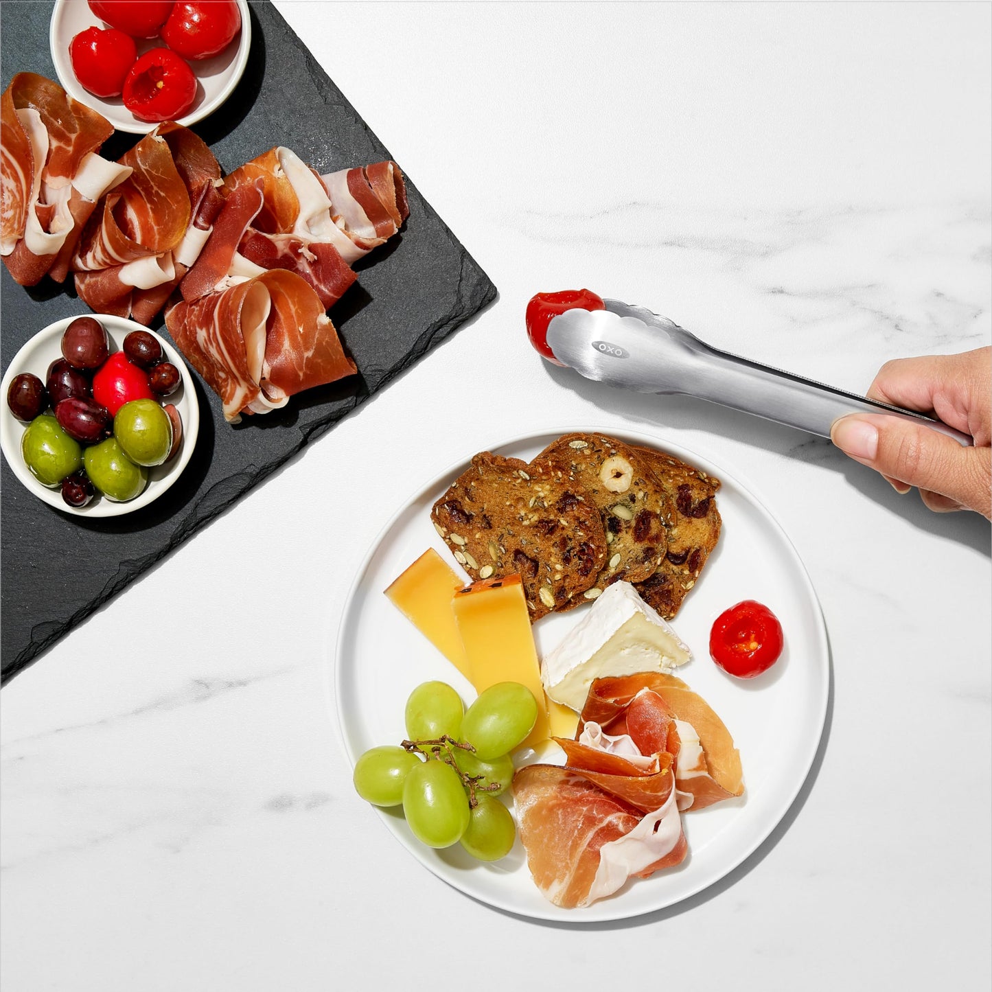OXO Good Grips Stainless Steel Mini Tongs - 2 Pack